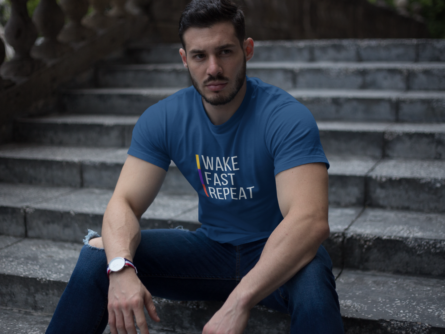 Wake Fast Repeat Unisex T-Shirt- Assorted