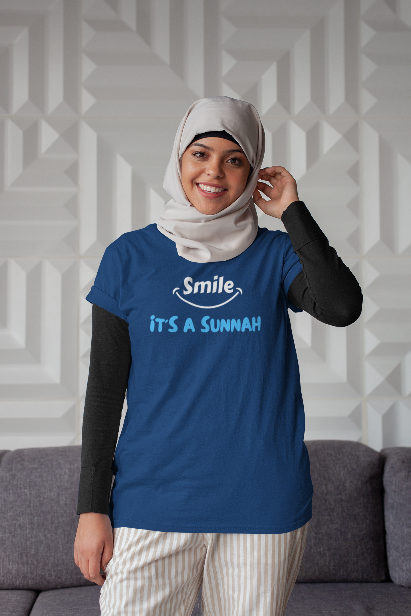 Smile it's Sunnah Unisex T-Shirt-Assorted