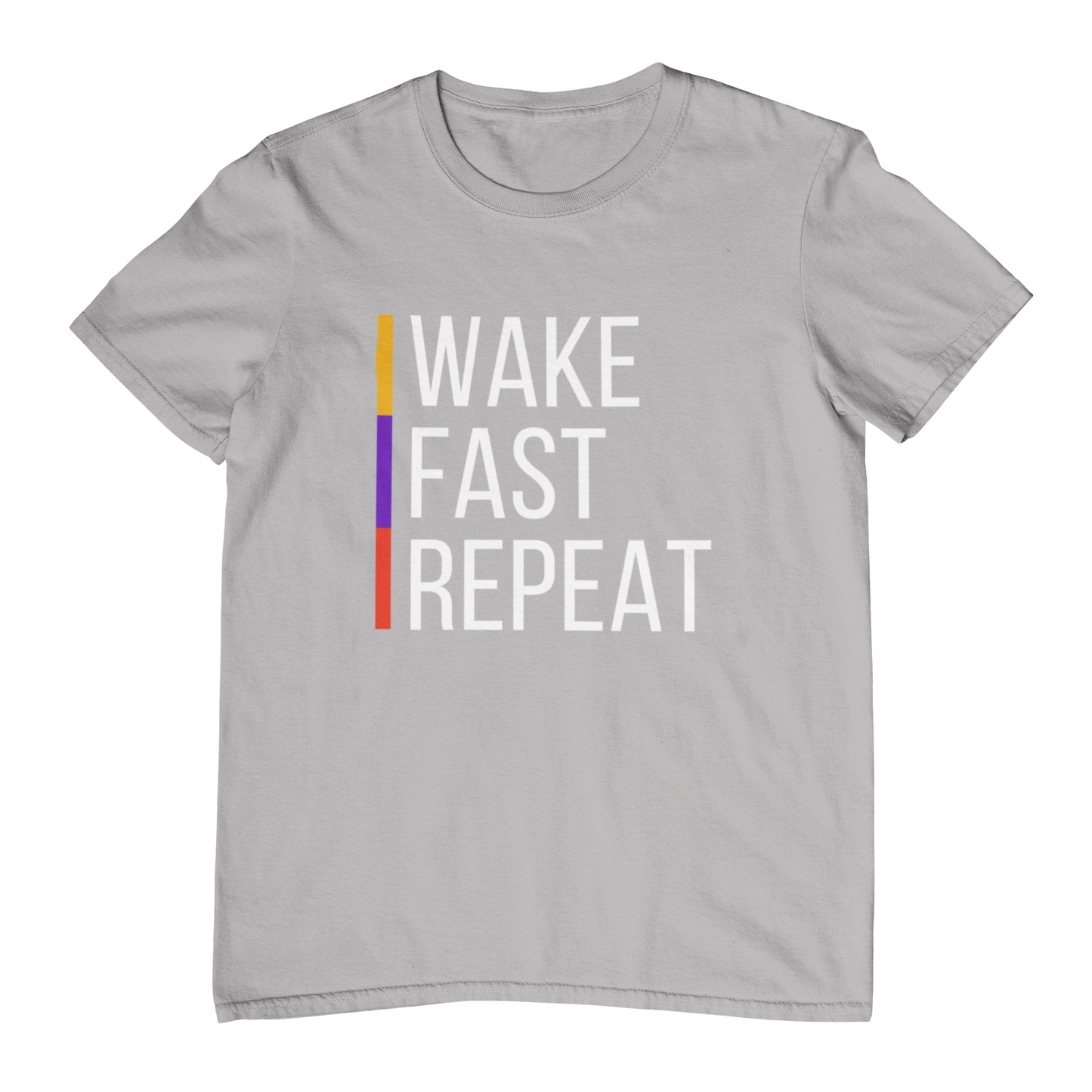 Wake Fast Repeat Unisex T-Shirt- Assorted