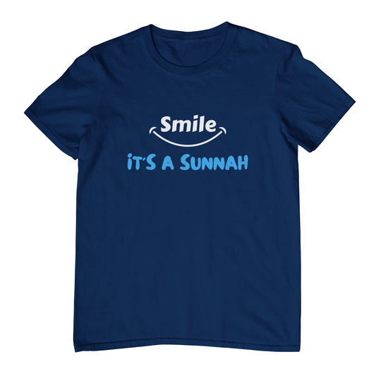 Smile it's Sunnah Unisex T-Shirt-Assorted